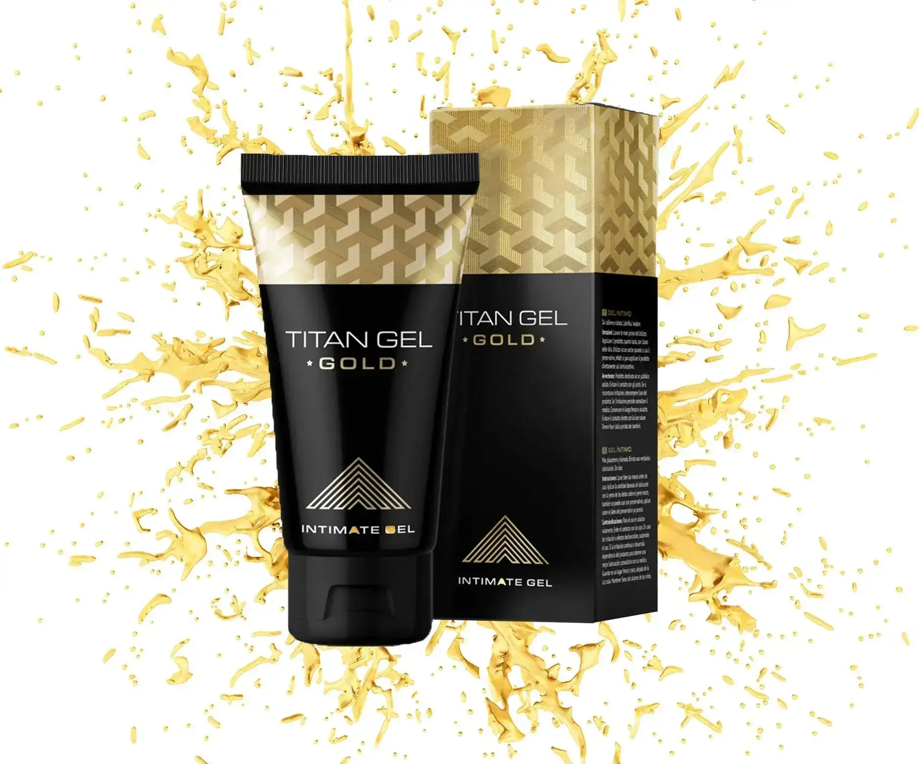 Titan Gel Gold – премиум интимен гел за мъже за издръжливост и увереност Hauptbild